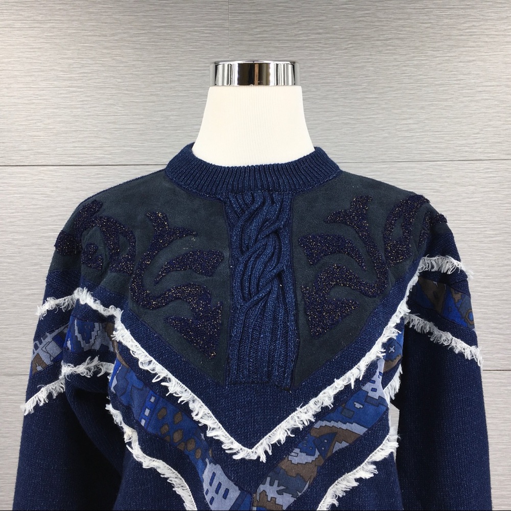 Vintage Pioneer Wear Women’s Sweater Size Medium - Picture 6 of 7
